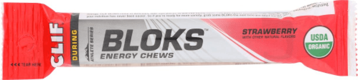 Clif Bloks Energy Chews-Strawberry - Store 974 | ستور ٩٧٤