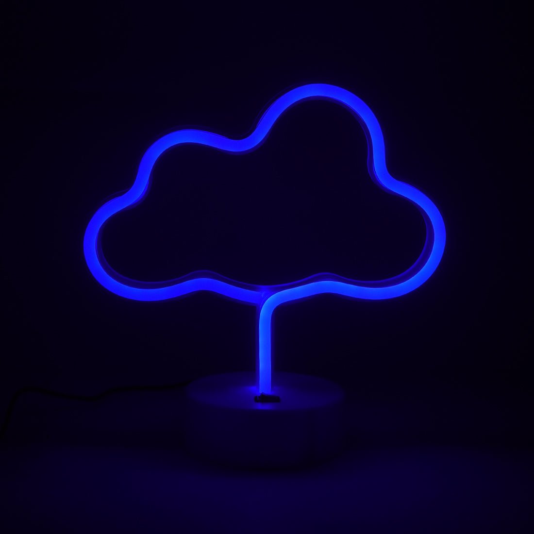 Led Neon Cloud Shape Lamp - Blue - إضاءة Led Neon Cloud Shape Lamp - Blue - إضاءة