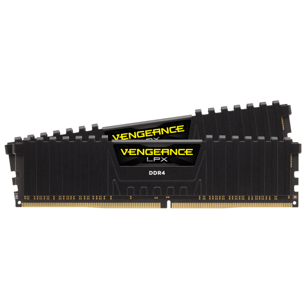 Corsair Vengeance LPX 16GB (2 x 8GB) DDR4 DRAM 3600MHz C18 Memory Kit - Black - Store 974 | ستور ٩٧٤