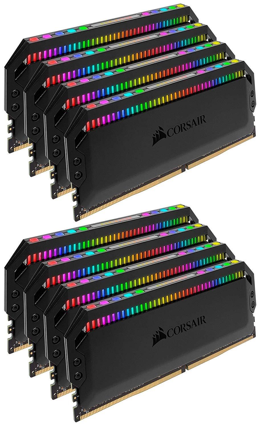 Corsair Dominator Platinum RGB 64GB(8x8GB) 3200MHz - Black - Store 974 | ستور ٩٧٤