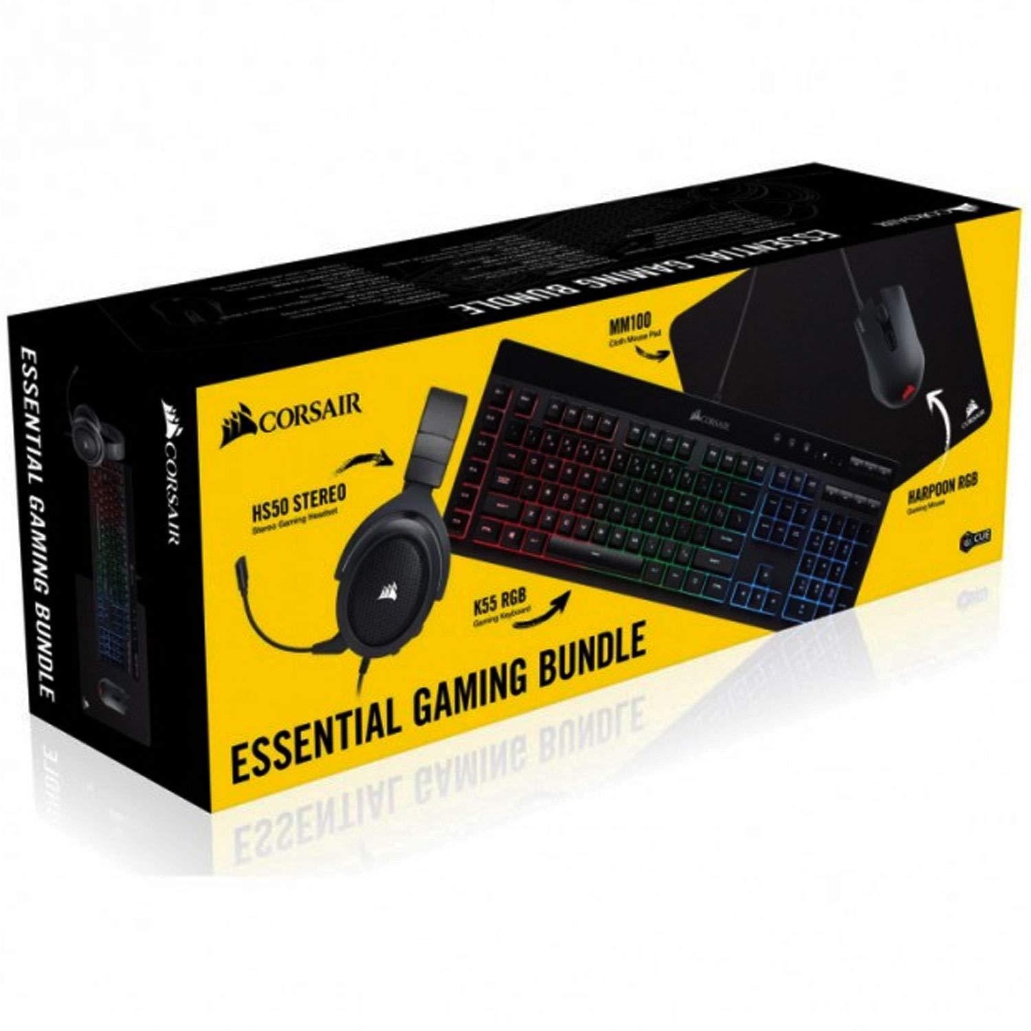 Corsair Essential Gaming Bundle - Wired - Store 974 | ستور ٩٧٤