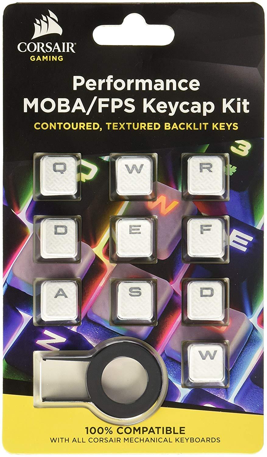 Corsair Gaming Performance FPS MOBA Keycap Kit - White - Store 974 | ستور ٩٧٤