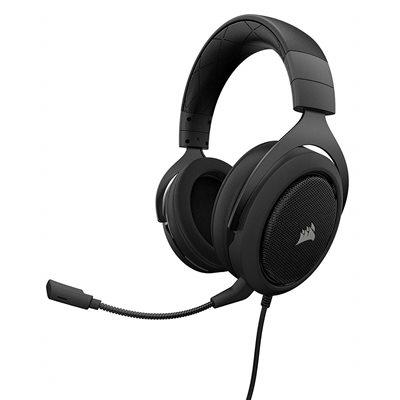 Corsair HS50 Pro Stereo Gaming Headset Carbon - سماعة Corsair HS50 Pro Stereo Gaming Headset Carbon - سماعة