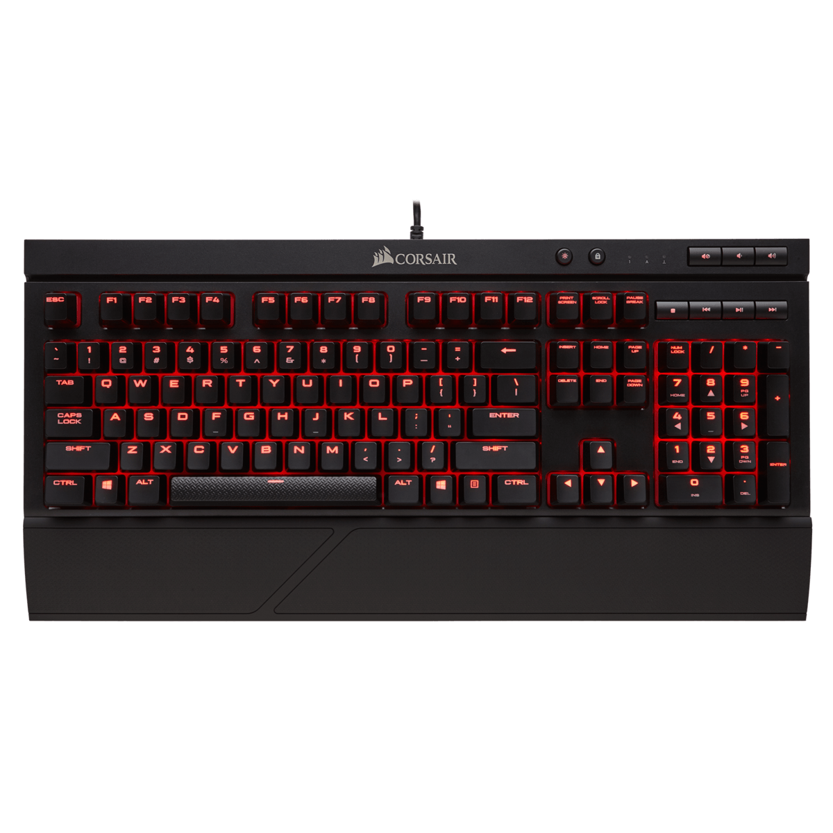 Corsair K68 RGB Mechanical Gaming Keyboard - CHERRY MX RED - Store 974 | ستور ٩٧٤