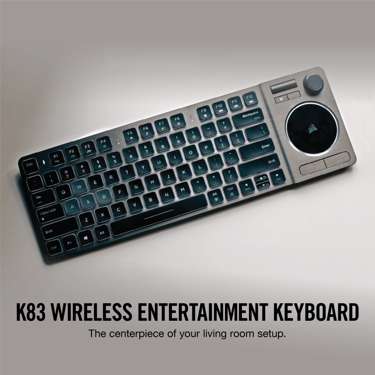Corsair K83 Wireless Entertainment Keyboard - Black - Store 974 | ستور ٩٧٤