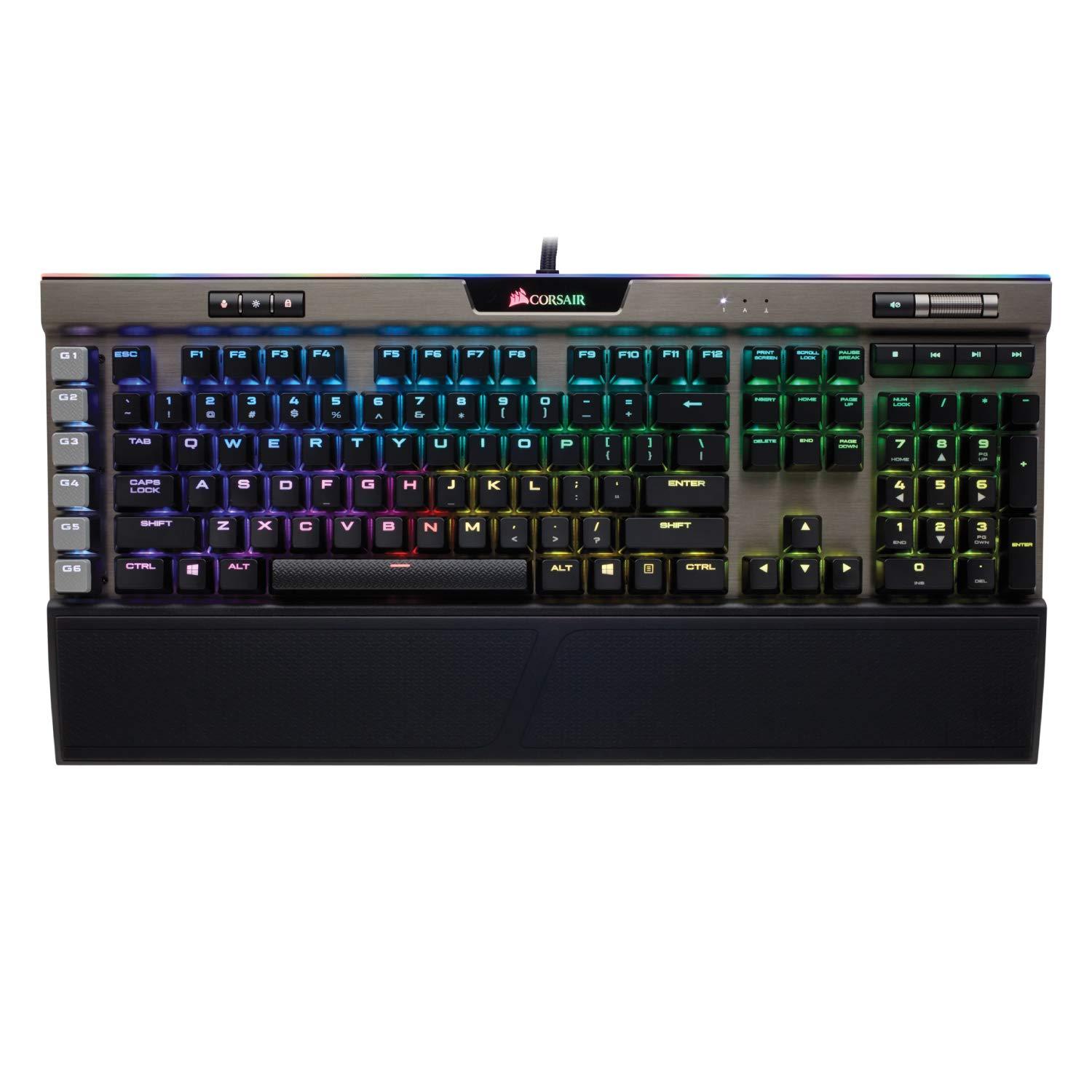Corsair K95 Platinum Mechanical Keyboard- English/Arabic - Store 974 | ستور ٩٧٤