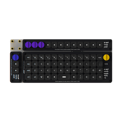 Work Louder Creator Board Wired Keyboard - Choco Brown - لوحة مفاتيح