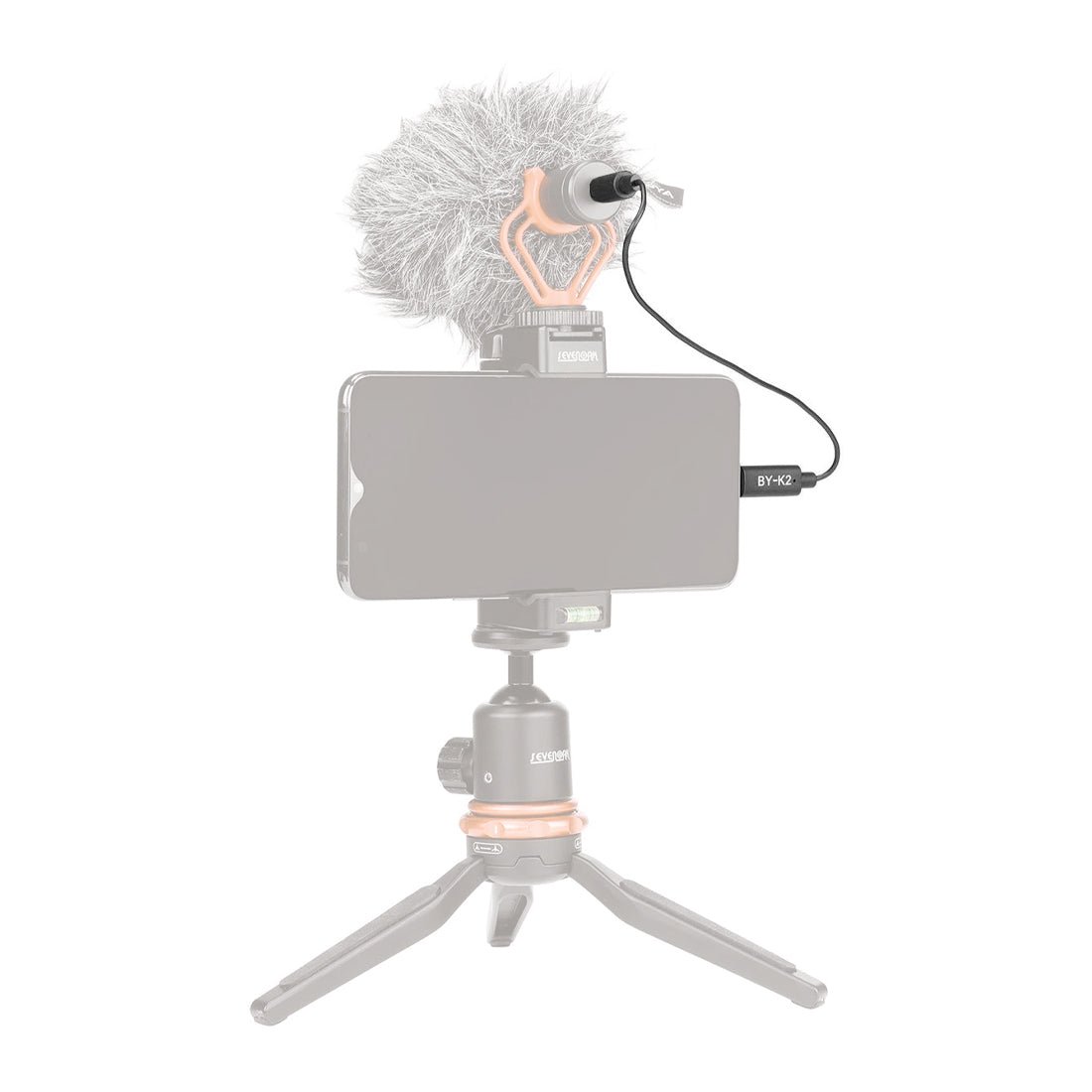 Boya by-k2 3.5mm trs (ذكر) إلى محول صوت من النوع C (ذكر)-كabl mحol Boya by-k2 3.5mm trs (ذكر) إلى محول صوت من النوع C (ذكر)-كabl mحol