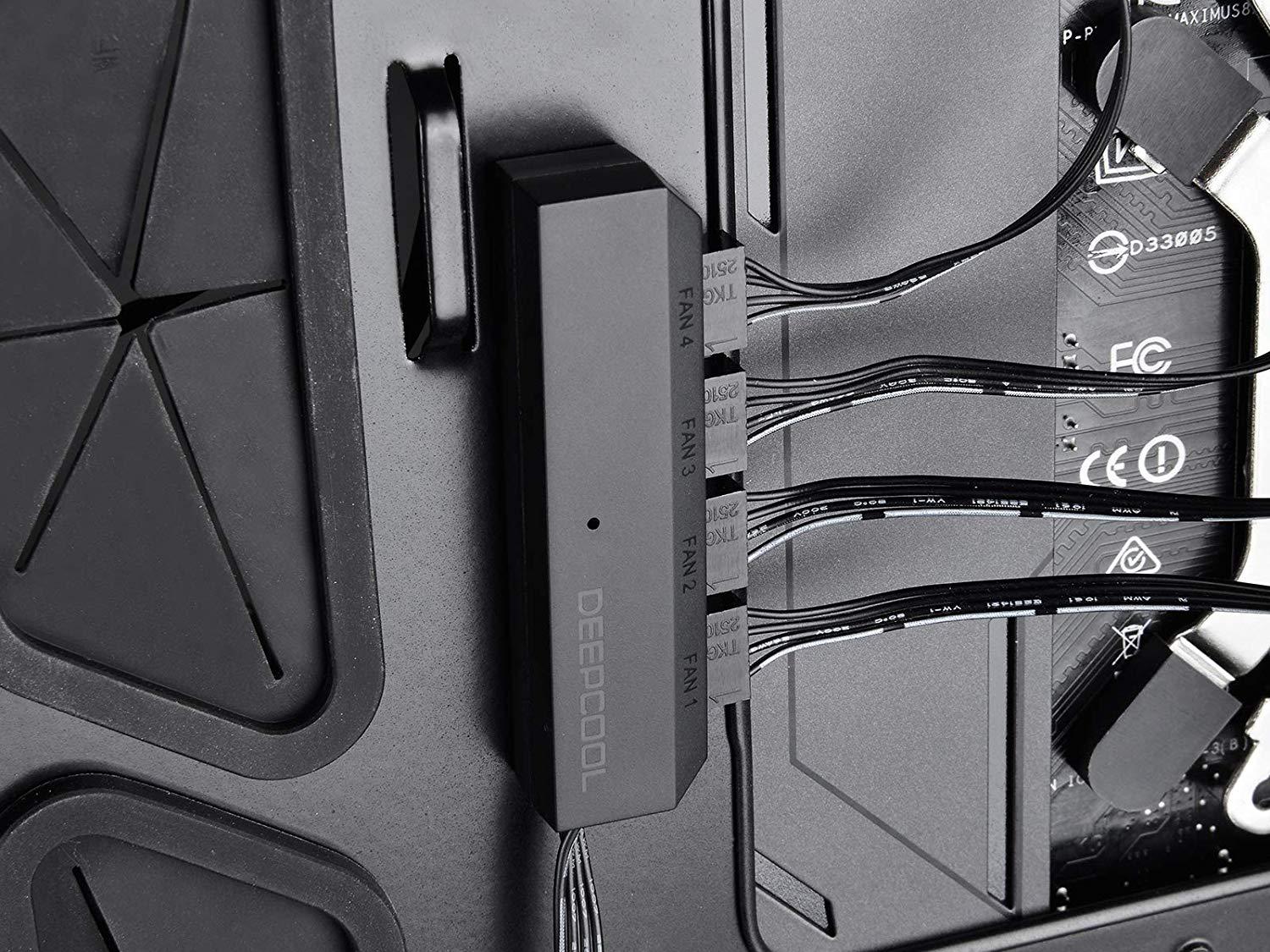 DeepCool FH-04 4 Fan Hub / Splitter - كابل مُقسم DeepCool FH-04 4 Fan Hub / Splitter - كابل مُقسم