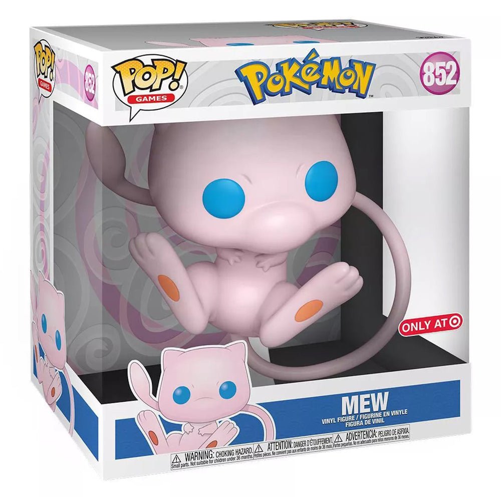 Funko Pop Jumbo! Games: Pokemon - Mew (EMEA) - #852 - مجسم - Store 974 | ستور ٩٧٤