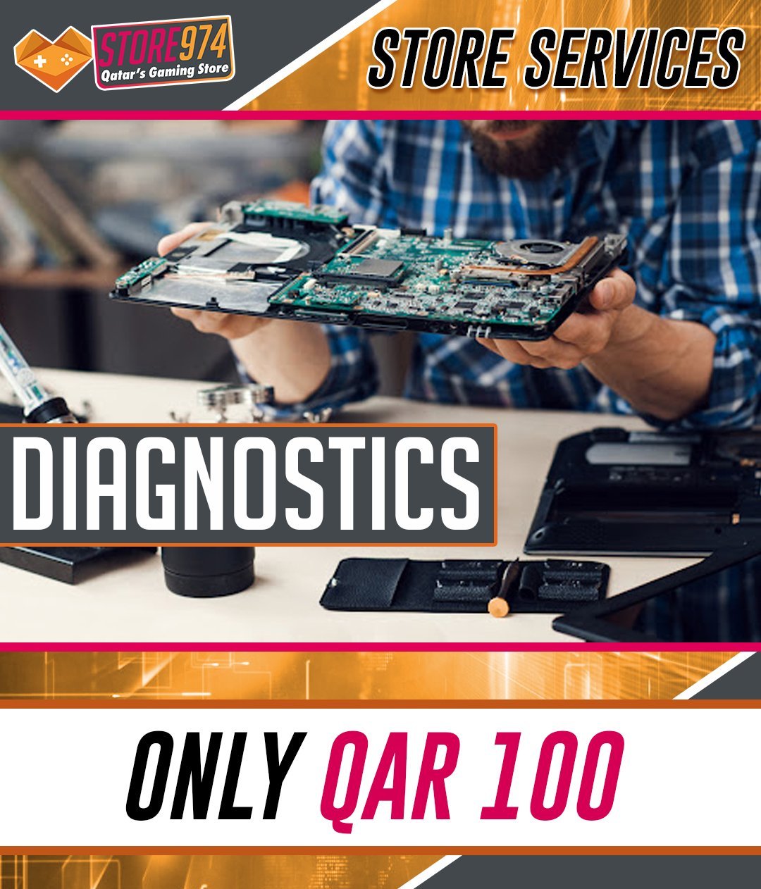 PC Checking/Diagnostics Service - خدمة فحص كمبيوتر PC Checking/Diagnostics Service - خدمة فحص كمبيوتر
