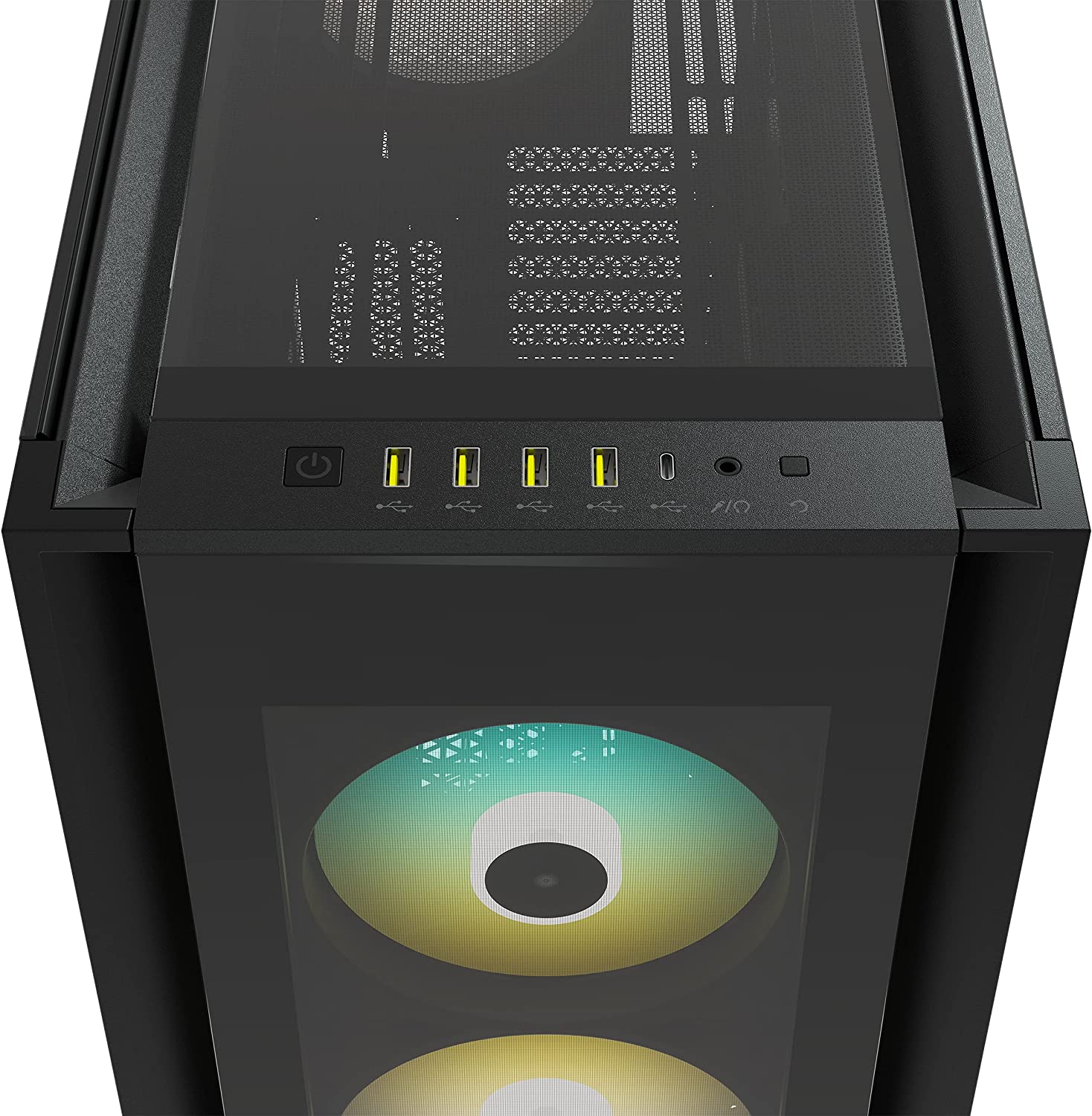 Corsair iCUE 7000X RGB Tempered Glass Full-Tower ATX PC Case - Black - Store 974 | ستور ٩٧٤