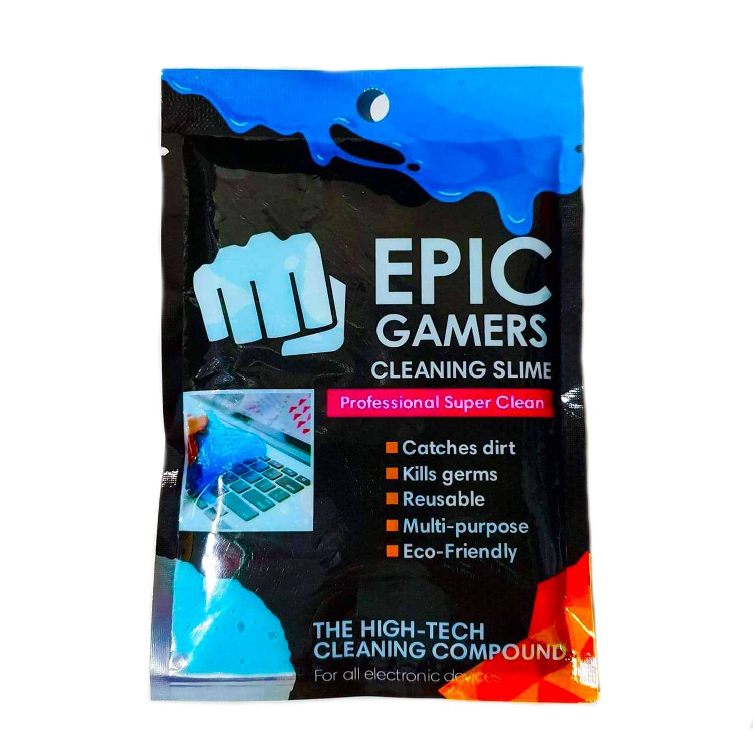 Epic Gamers Cleaning Slime - Blue - جل تنظيف Epic Gamers Cleaning Slime - Blue - جل تنظيف