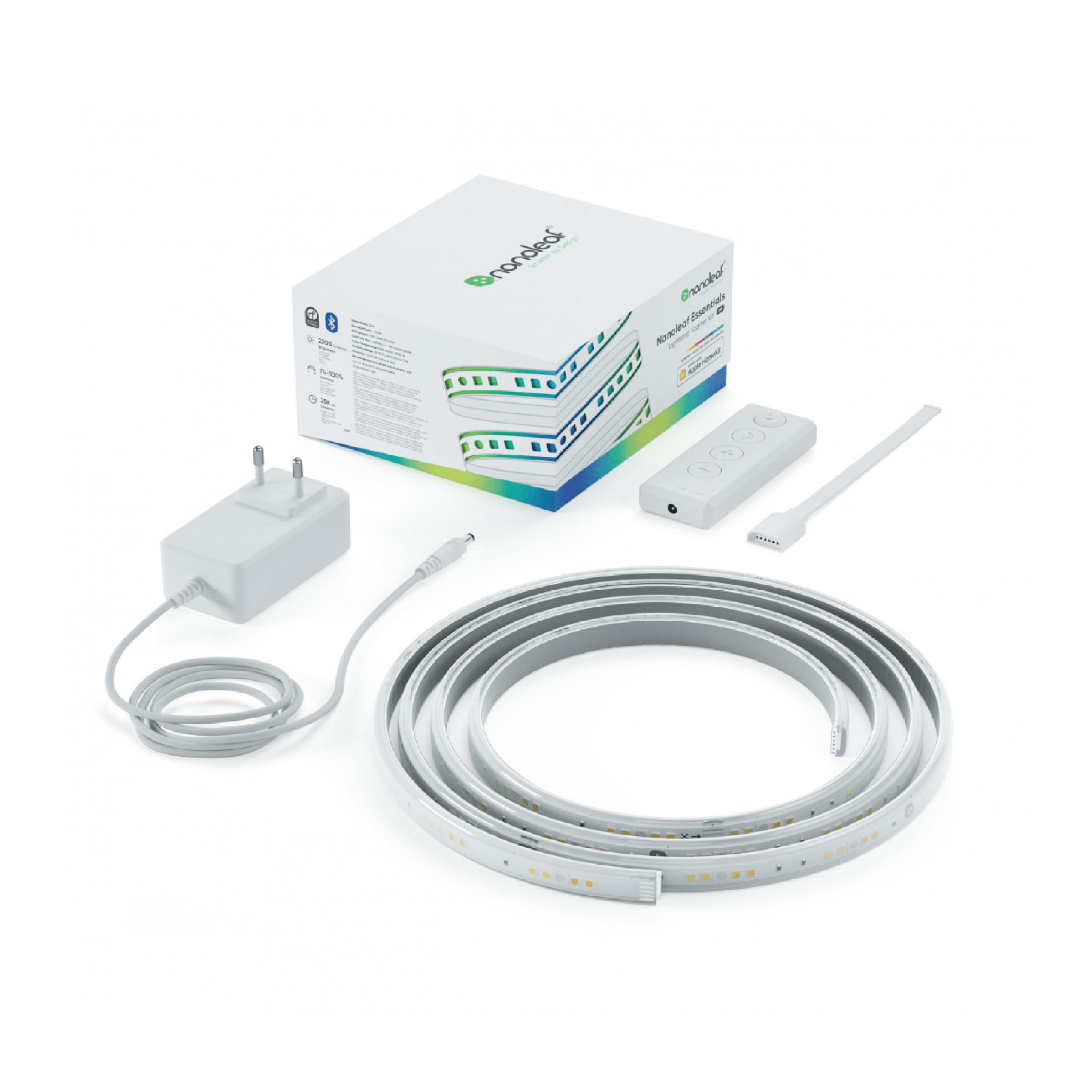 Nanoleaf Essentials Light Strips Starter Kit - 2 Meters - إضاءة Nanoleaf Essentials Light Strips Starter Kit - 2 Meters - إضاءة