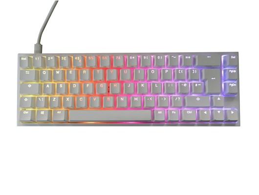 Ducky One 2 SF White RGB Mechanical Keyboard-Cherry Brown Switch - Store 974 | ستور ٩٧٤