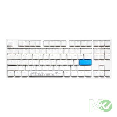 Ducky One 2 TKL Pure White Mechanical Keyboard-Cherry RGB Brown Switch - Store 974 | ستور ٩٧٤