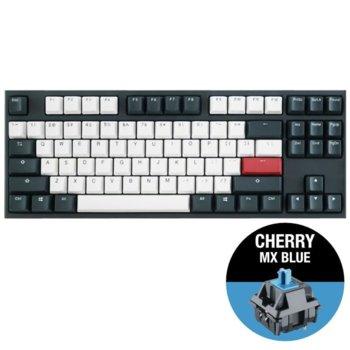 Ducky One 2 Tuxedo TKL Mechanical Keyboard-Cherry MX Blue - Store 974 | ستور ٩٧٤