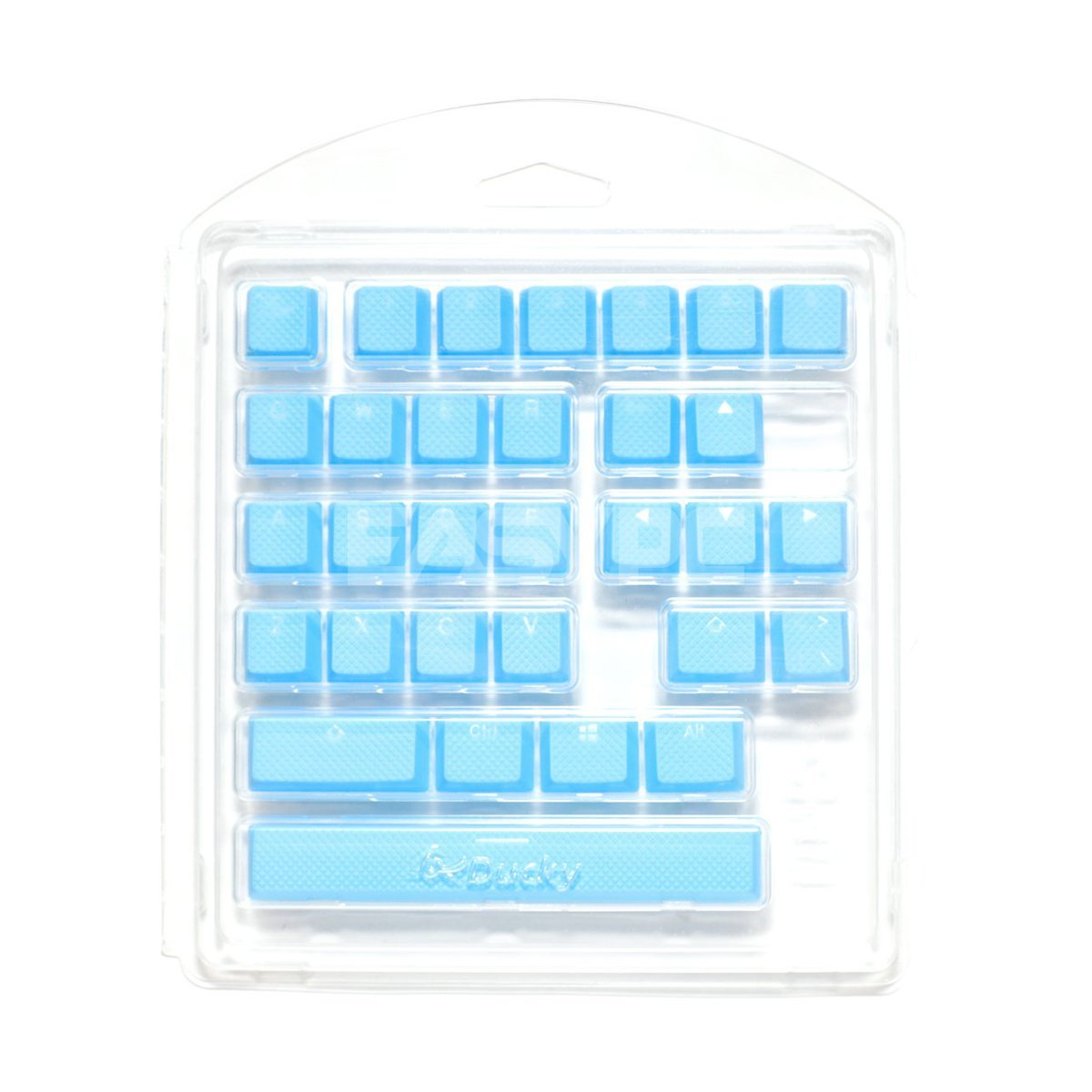 Ducky Seamless Doubleshot Rubber 31 Keycap Set - Blue - أكسسوار لوحة مفاتيح Ducky Seamless Doubleshot Rubber 31 Keycap Set - Blue - أكسسوار لوحة مفاتيح