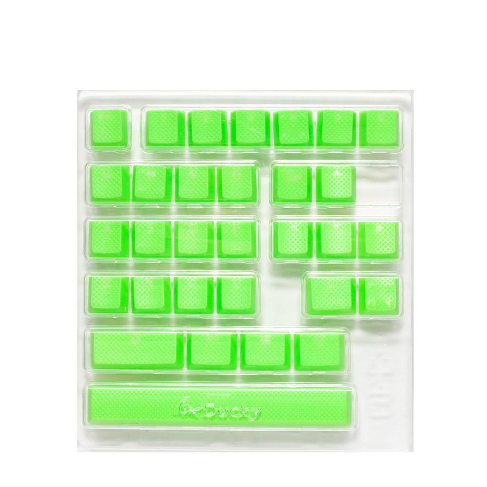 Ducky Seamless Doubleshot Rubber 31 Keycap Set - Green - Store 974 | ستور ٩٧٤