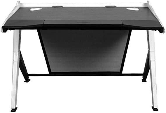 DXRACER Gaming Desk - Black/White - Store 974 | ستور ٩٧٤