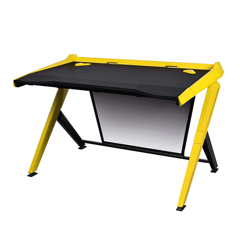 DXRACER Gaming Desk - Black/Yellow - Store 974 | ستور ٩٧٤