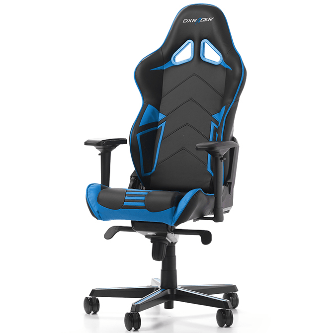 DXRacer Racing Pro Gaming Chair - Black/Blue - Store 974 | ستور ٩٧٤