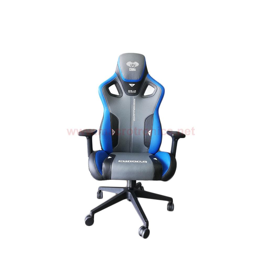 E-Blue EEC312 Cobra Gaming Chair - Black/Grey/Blue - Store 974 | ستور ٩٧٤