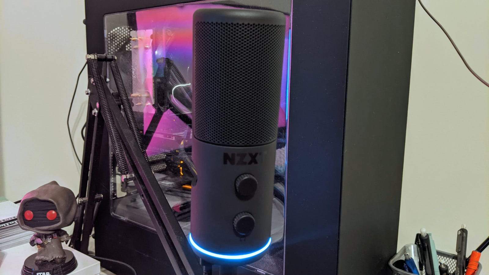 NZXT Capsule Cardioid USB Gaming/Streaming Microphone - Black - MyizeRonon NZXT Capsule Cardioid USB Gaming/Streaming Microphone - Black - MyizeRonon