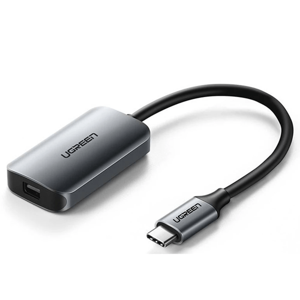 Ugreen USB-C To Mini Displayport Adapter - Gray - Store 974 | ستور ٩٧٤