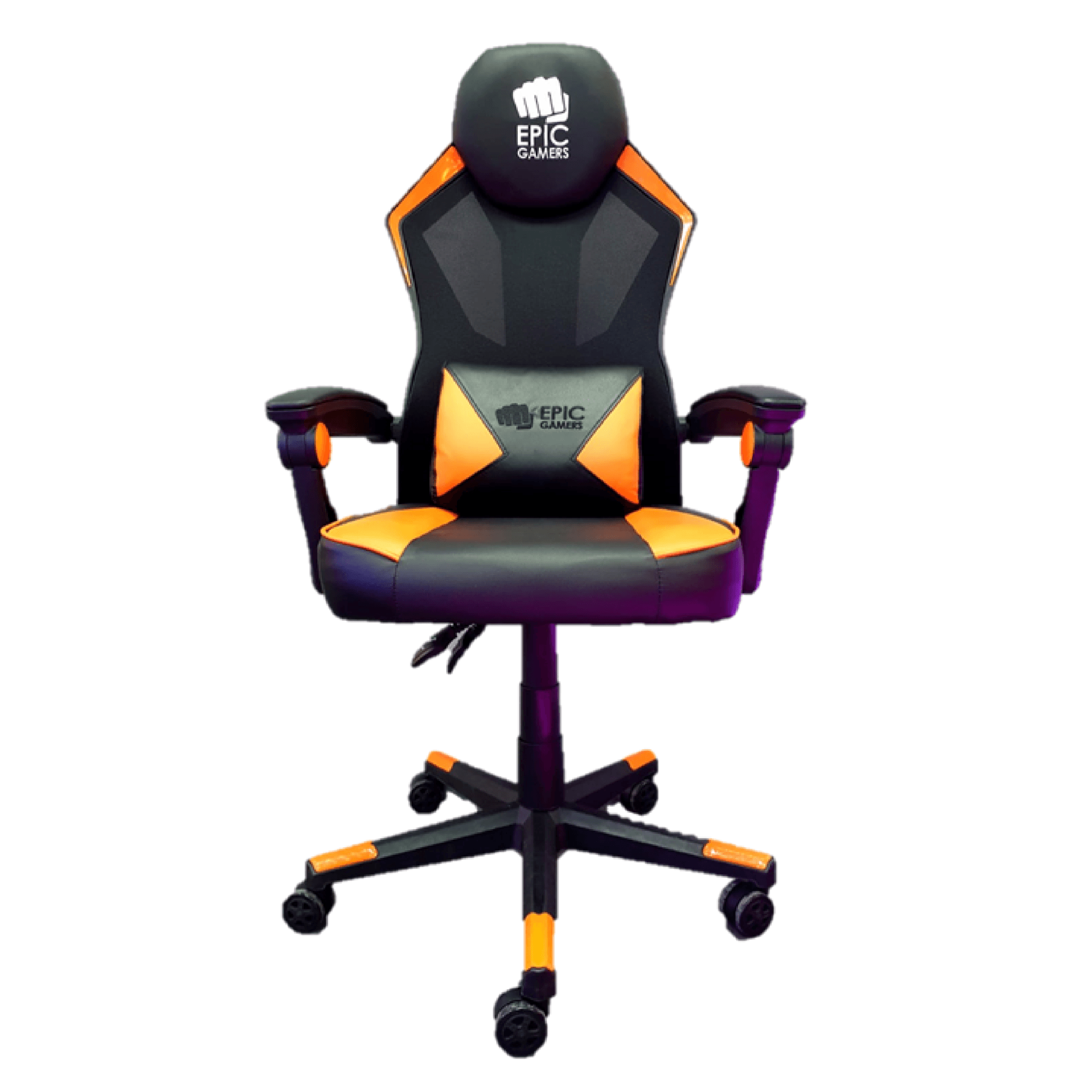 Epic Gamers Gaming Chair 001 - Black/Orange - Store 974 | ستور ٩٧٤