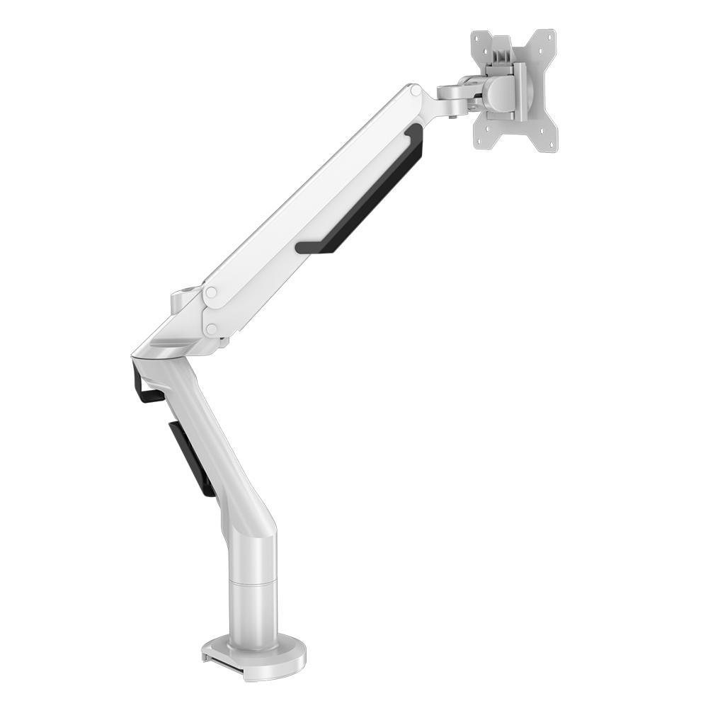 Epic Gamers Single Gas Spring Monitor Arm - White - Store 974 | ستور ٩٧٤