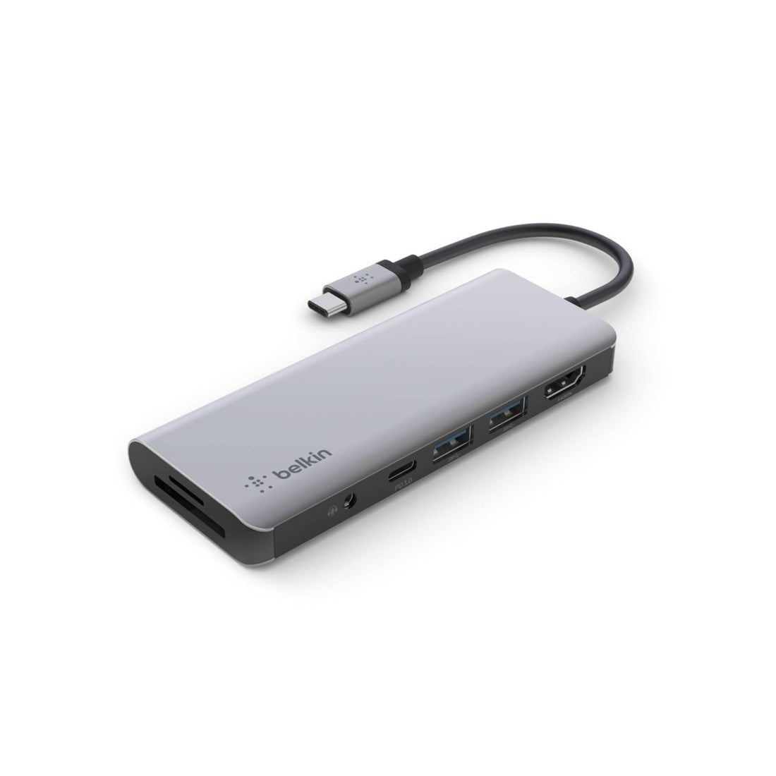 Belkin USB-C 7-in-1 Multiport Adapter - موزع - Store 974 | ستور ٩٧٤