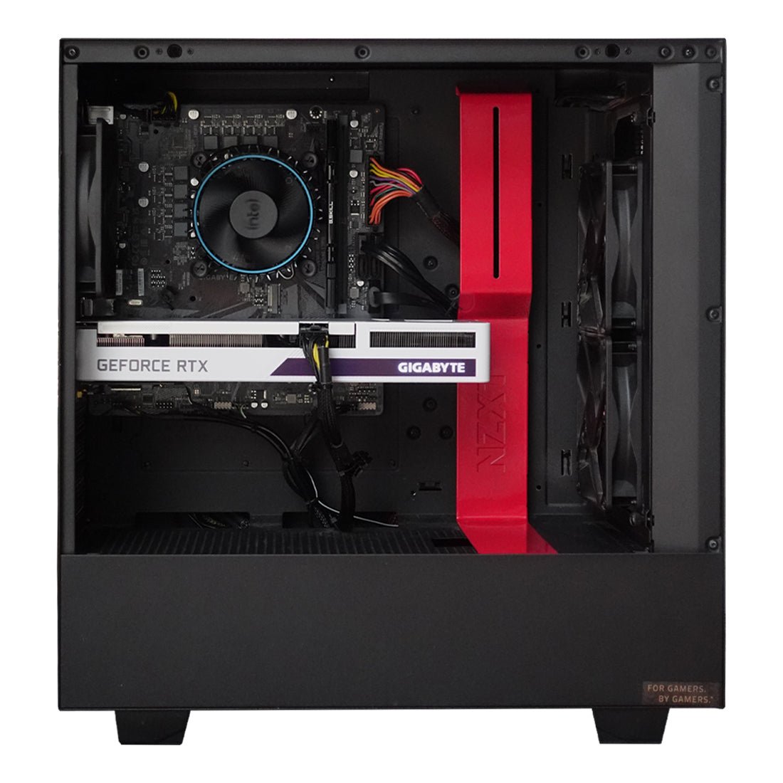 (Pre-Owned) Gaming PC Intel Core i5-13400F w/ Gigabyte RTX 3060 Vision OC & NZXT H510 - Black - كمبيوتر مستعمل - Store 974 | ستور ٩٧٤