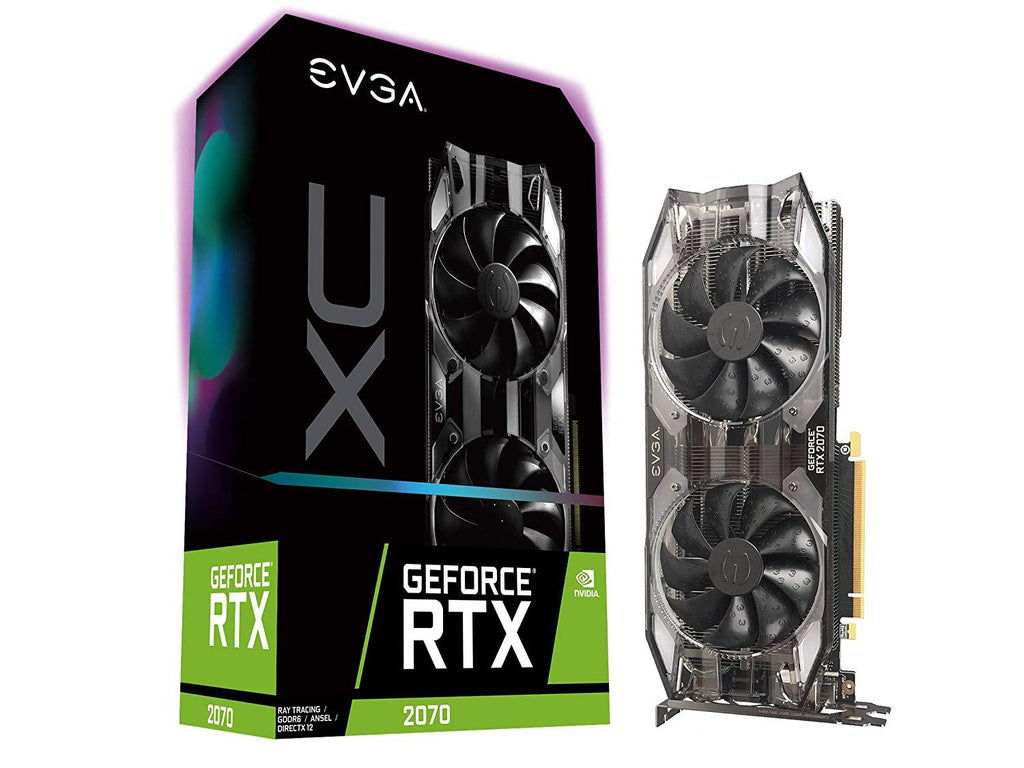 EVGA GeForce RTX 2070 XC 8GB GDDR6 PCI-E Gen 4x4 Graphics Card