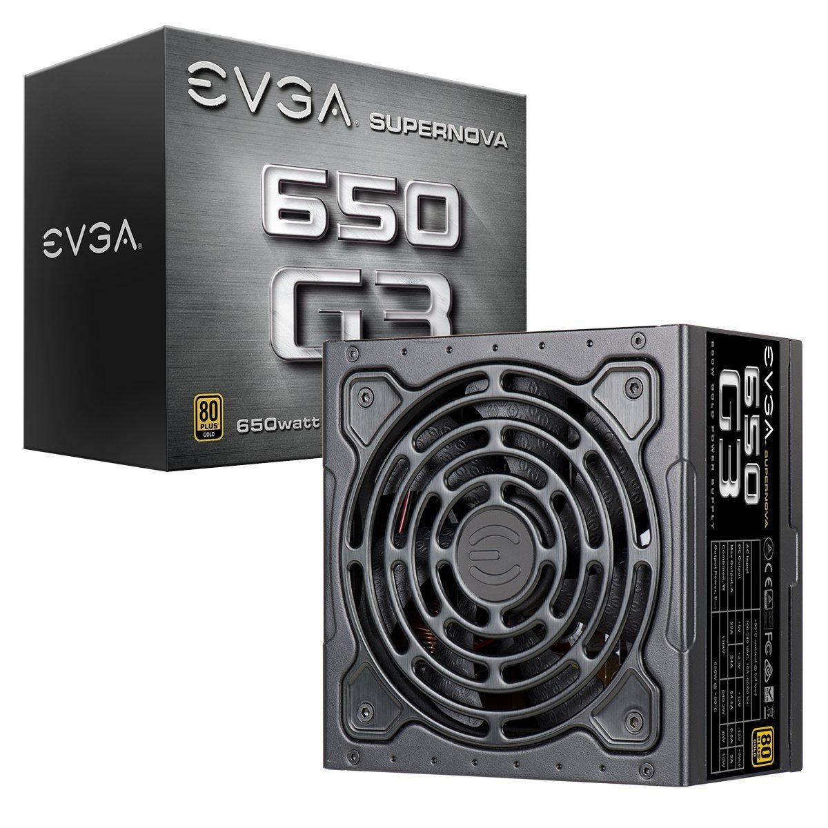EVGA SuperNOVA 650 G3 Fully Modular 650W PSU, 80 Plus Gold - Store 974 | ستور ٩٧٤