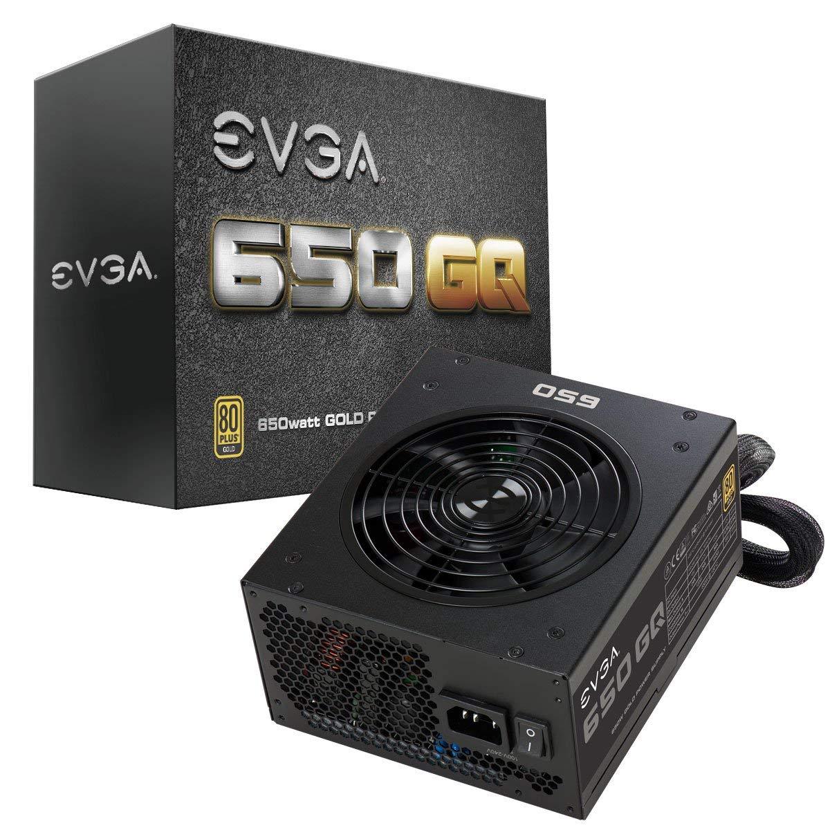 EVGA SuperNOVA 650 GQ Semi-Modular 650W PSU, 80 Plus Gold - Store 974 | ستور ٩٧٤