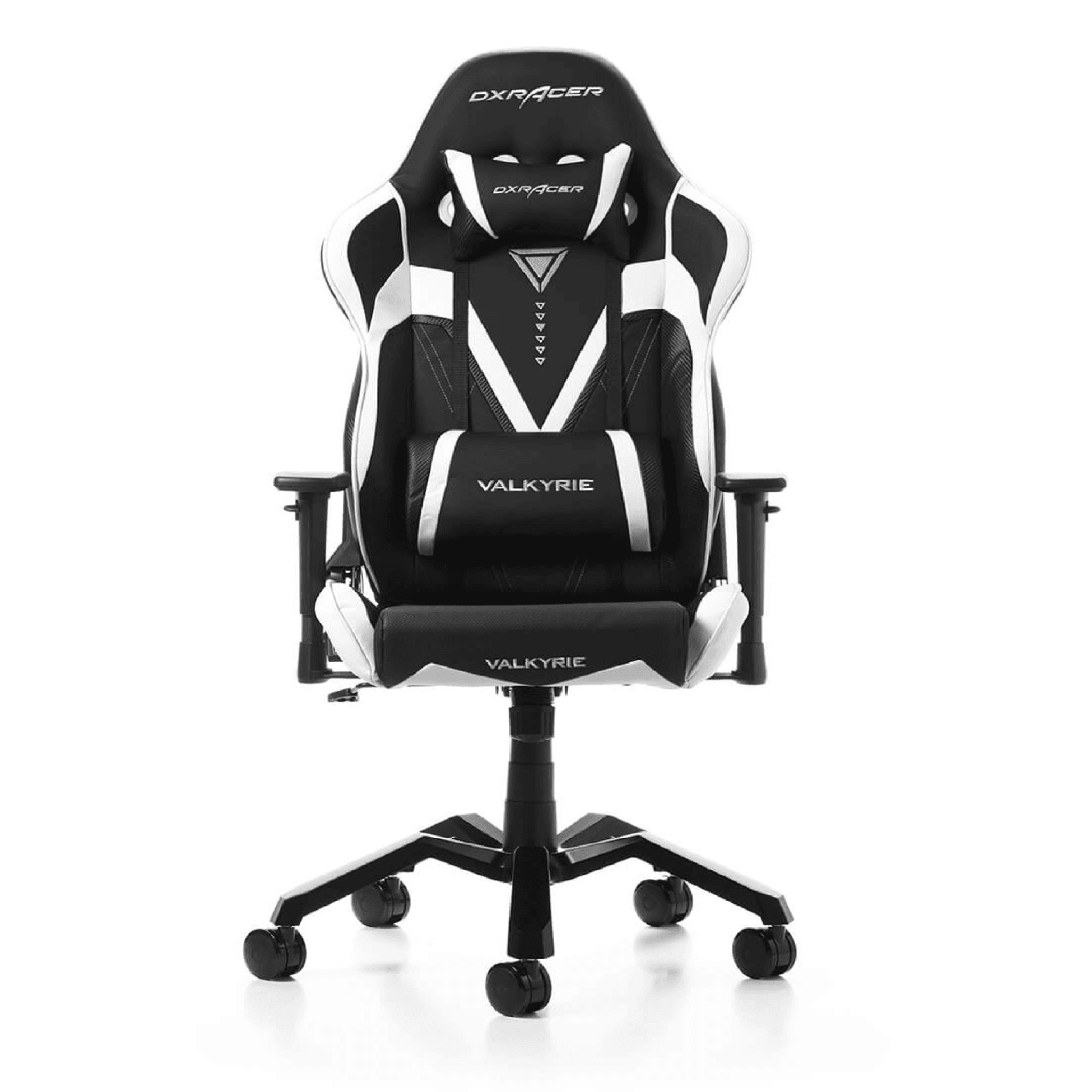 DXRacer Valkyrie Series Gaming Chair - Black/White - Store 974 | ستور ٩٧٤