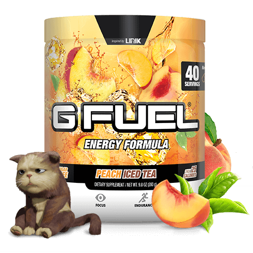 GFuel Energy Formula - Peach Iced Tea 280g - Store 974 | ستور ٩٧٤