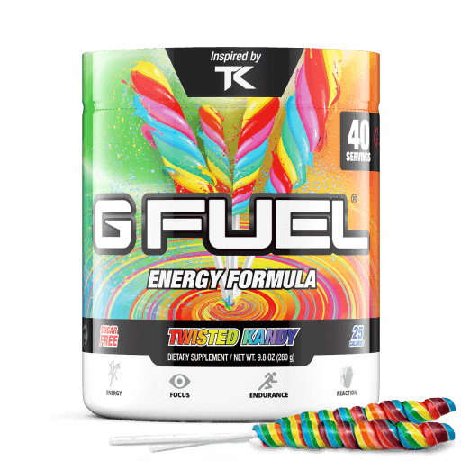 GFuel Energy Formula - Twisted Kandy 280g - Store 974 | ستور ٩٧٤