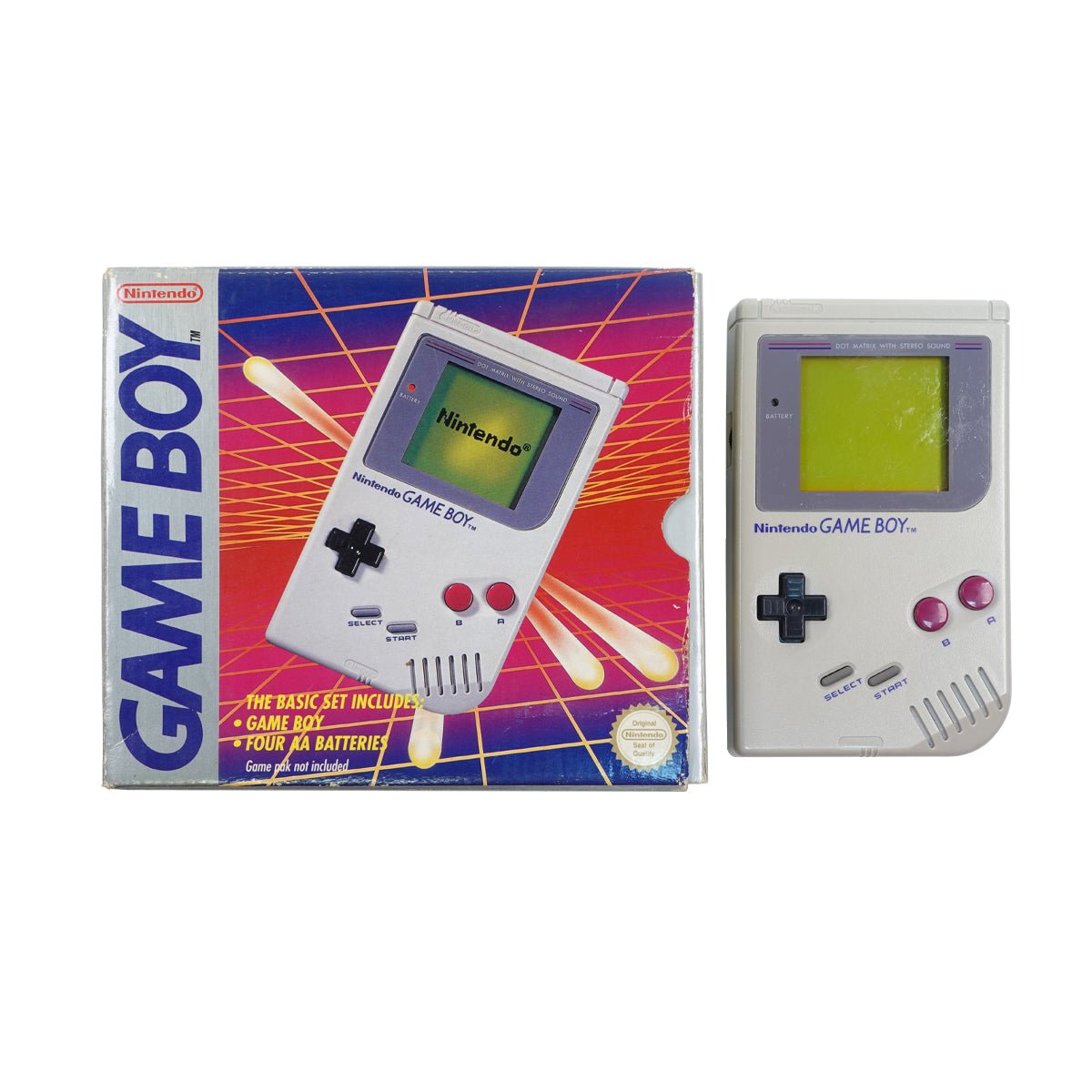 (Pre-Owned) Game Boy Classic With Manual & Box - ريترو - Store 974 | ستور ٩٧٤