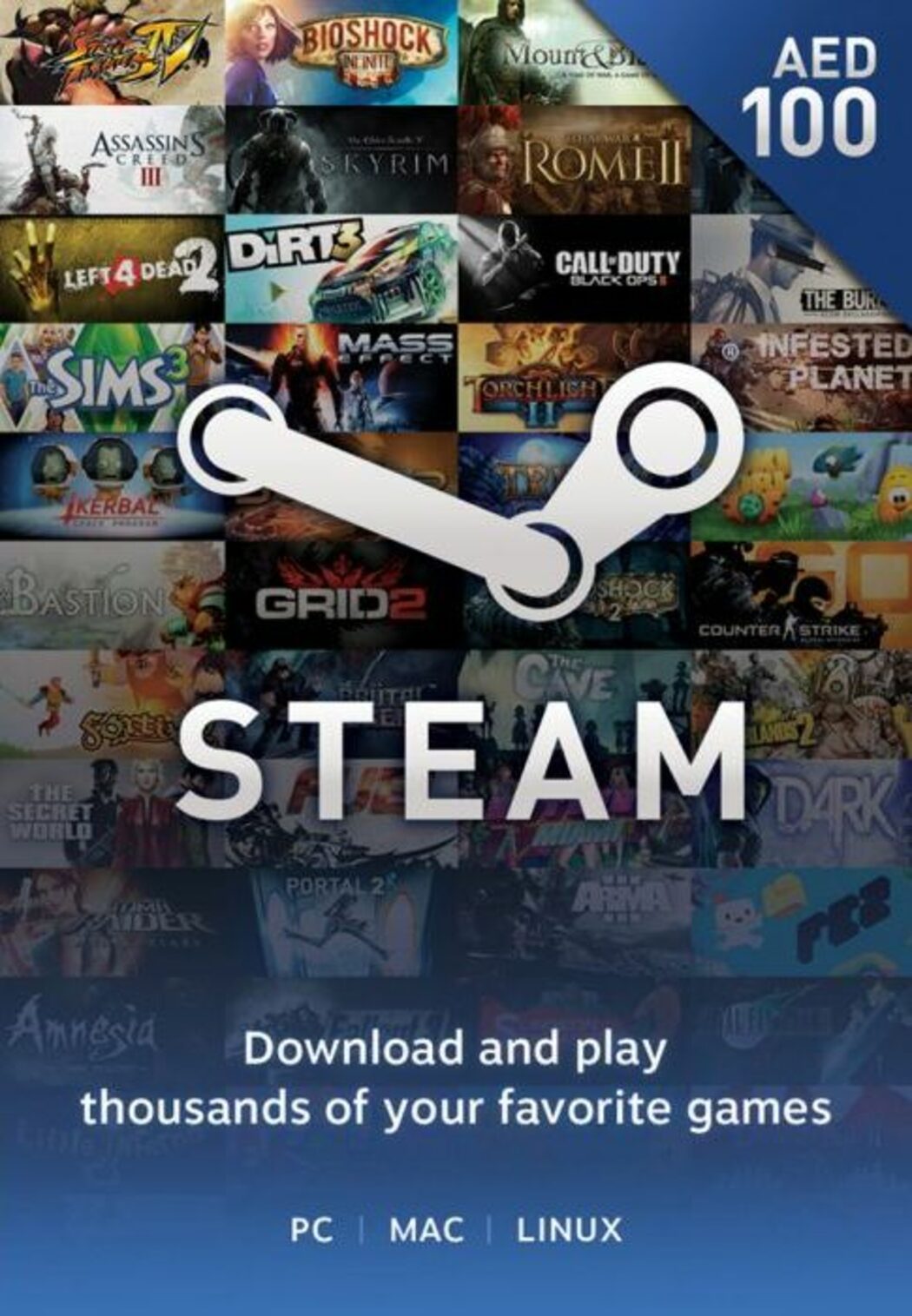 Steam Wallets UAE 100 - Store 974 | ستور ٩٧٤