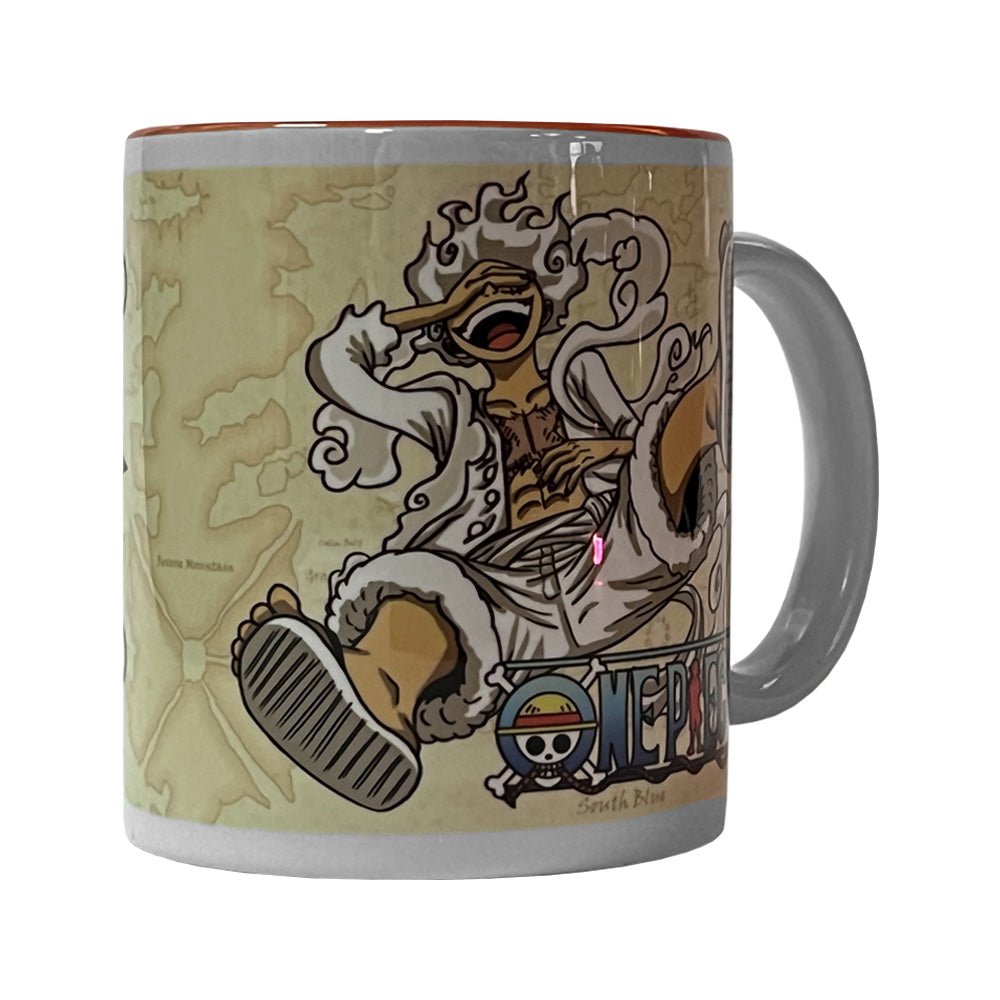 One Piece: Nikka Gear 5 Mug - Orange - كأس - Store 974 | ستور ٩٧٤