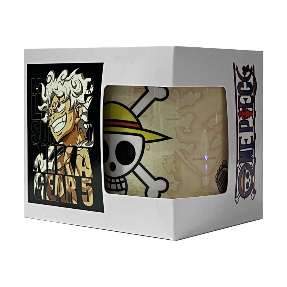 One Piece: Nikka Gear 5 Mug - Orange - كأس - Store 974 | ستور ٩٧٤