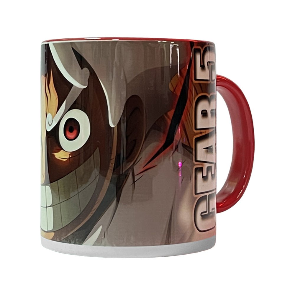 One Piece: Nikka Gear 5 Mug - Red - كأس - Store 974 | ستور ٩٧٤