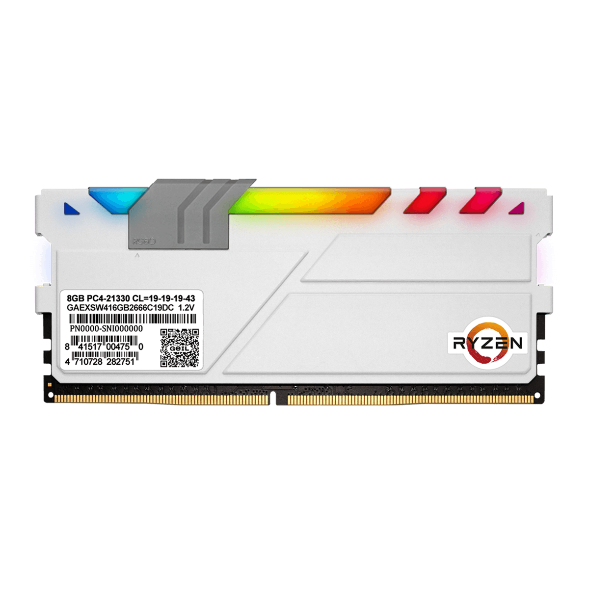 GeiL EVO X II 16GB(2x8GB) 3600MHz AMD Optimized - White - Store 974 | ستور ٩٧٤