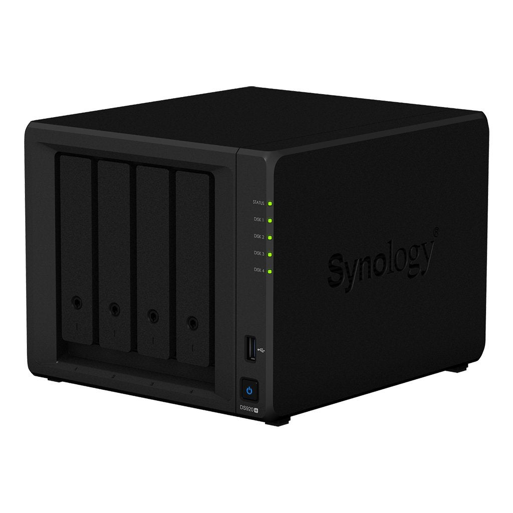 Synology DS920Plus DiskStation System Network Storage - Black - Store 974 | ستور ٩٧٤