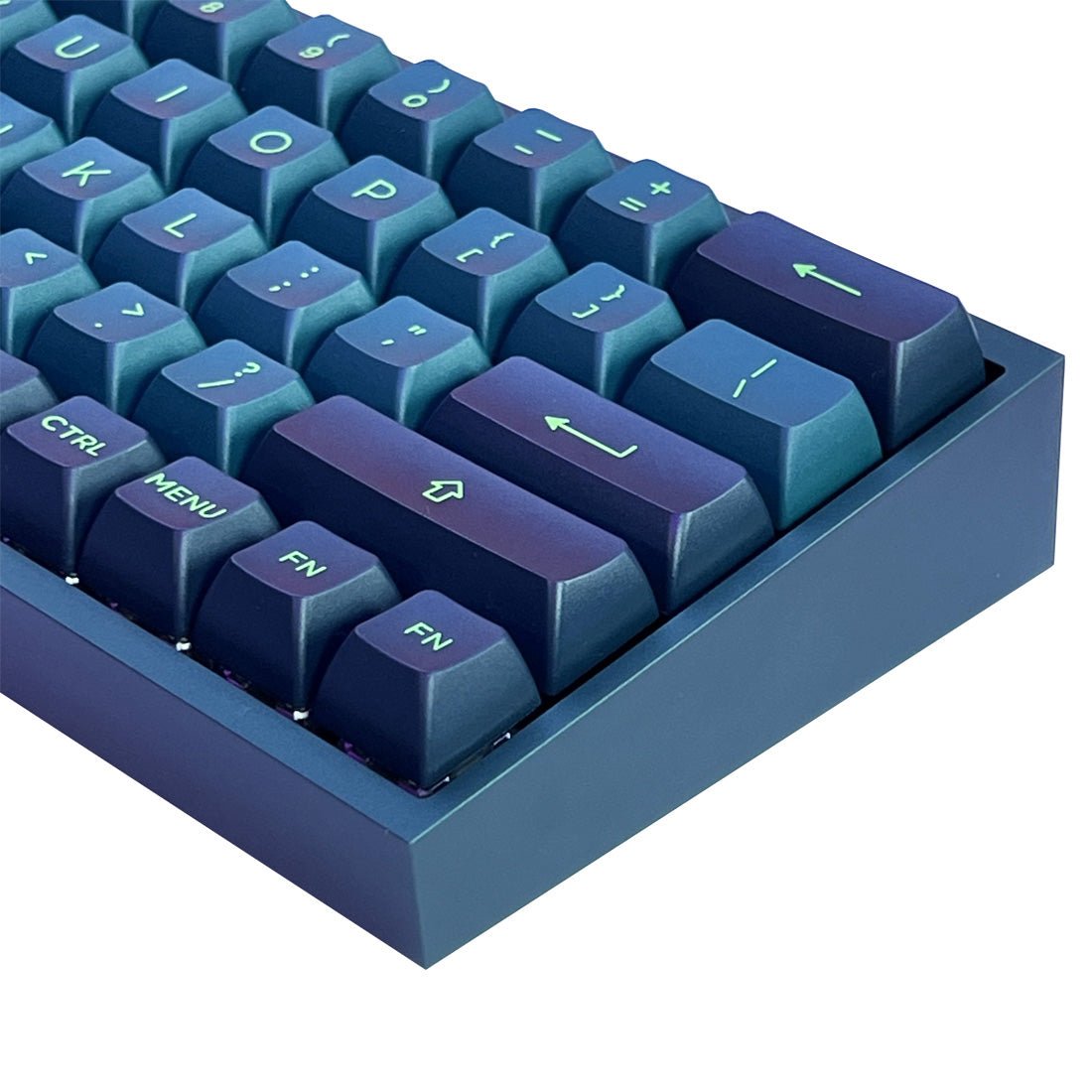 (Pre-Owned) Pre-Build Wired Gaming Keyboard - Green - لوحة مفاتيح مجهزة مستعملة - Store 974 | ستور ٩٧٤