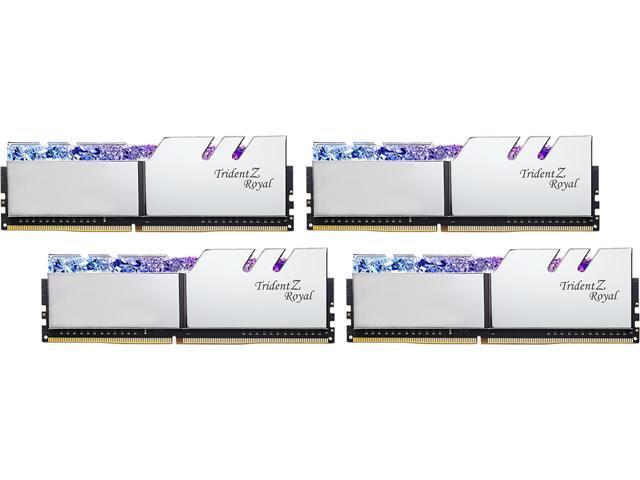 G.SKILL Trident Z Royal Series 32GB (4 x 8GB) DDR4 4000 (PC4 32000) Desktop Memory - Store 974 | ستور ٩٧٤