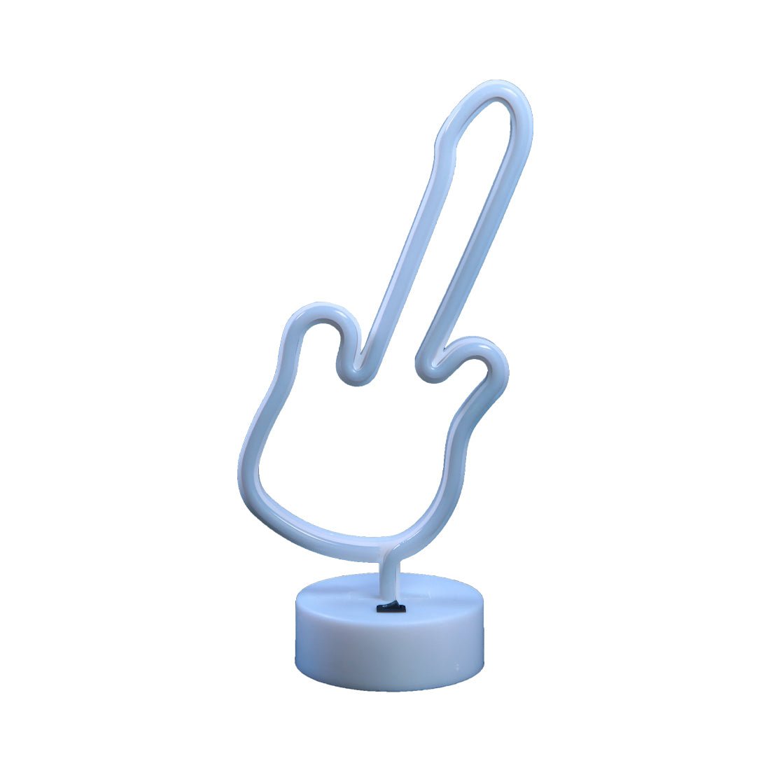 Led Neon Guitar Shape Lamp - Yellow - إضاءة Led Neon Guitar Shape Lamp - Yellow - إضاءة