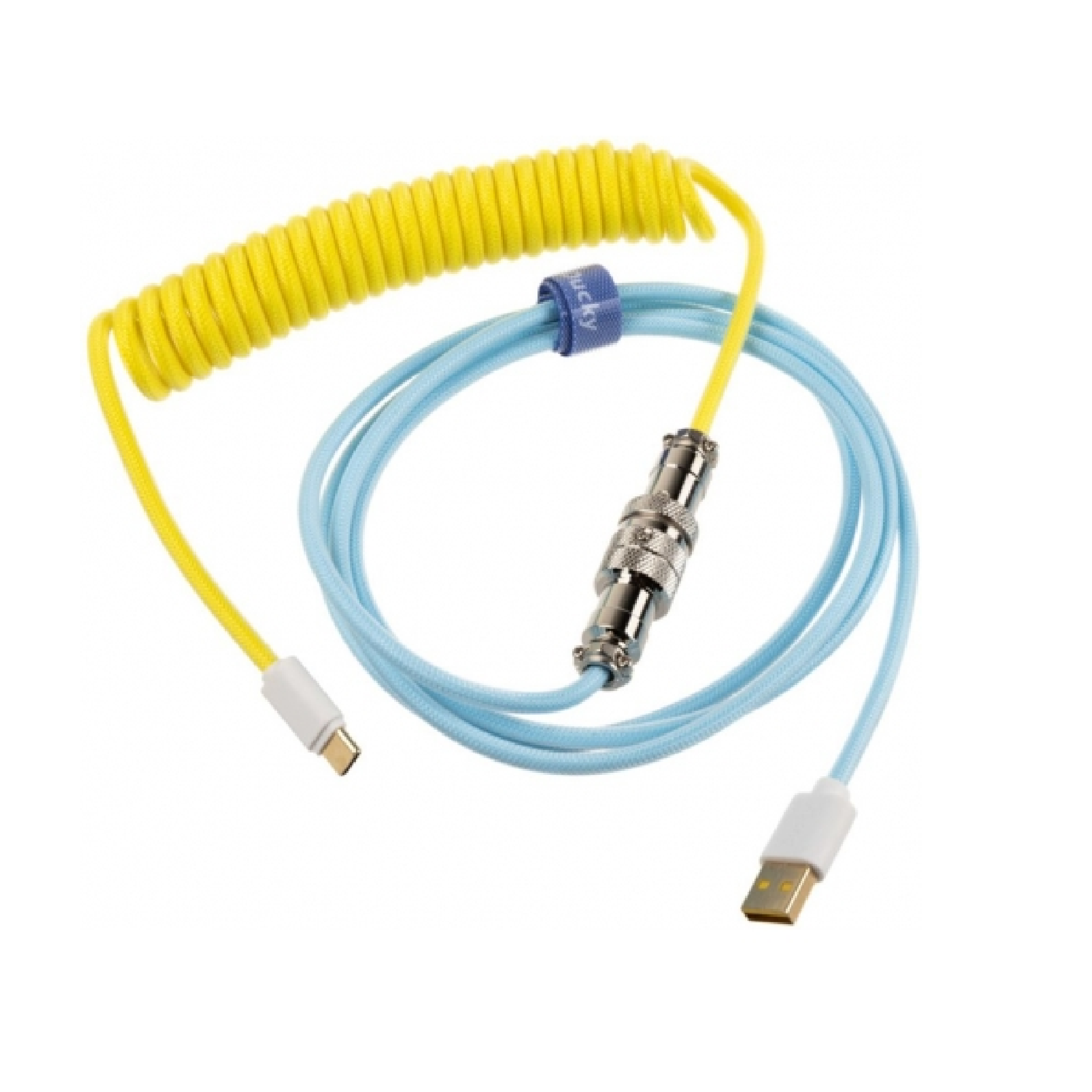 Ducky Premicord Custom Keyboard Cable - Cotton Candy Edition - Store 974 | ستور ٩٧٤